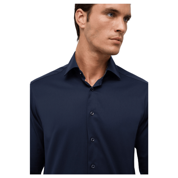Eterna Formal Long Sleeve Shirt With Trim for Men