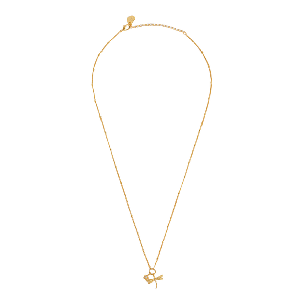 Estella Bartlett Flower & Dragonfly Necklace