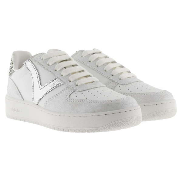 Victoria Madrid Crackle & Metal Trainers for Women