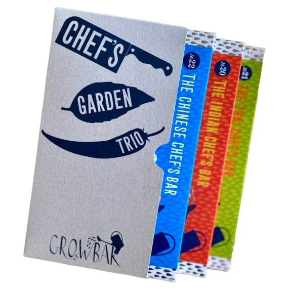 The Gluttonous Gardener Chef's Garden Trio Growbar
