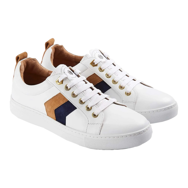 Fairfax & Favor Alexandra Leather Trainers for Women