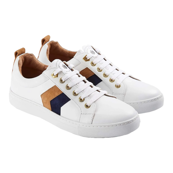 Fairfax & Favor Alexandra Leather Trainers