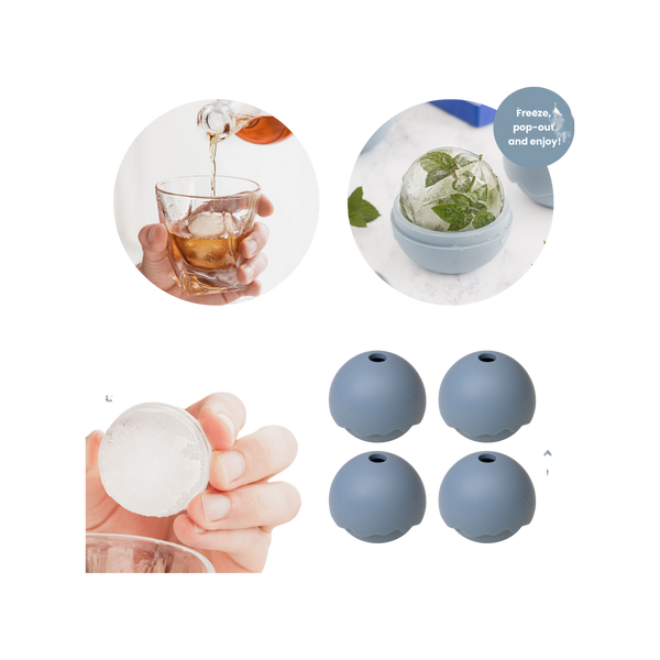 Uberstar Ice Sphere Molds - Set Of 4