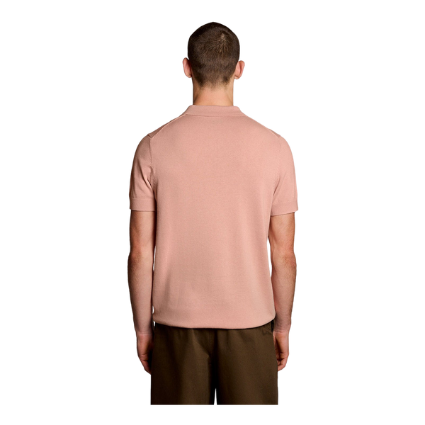 Lyle & Scott Cotton Short Sleeve Knitted Polo