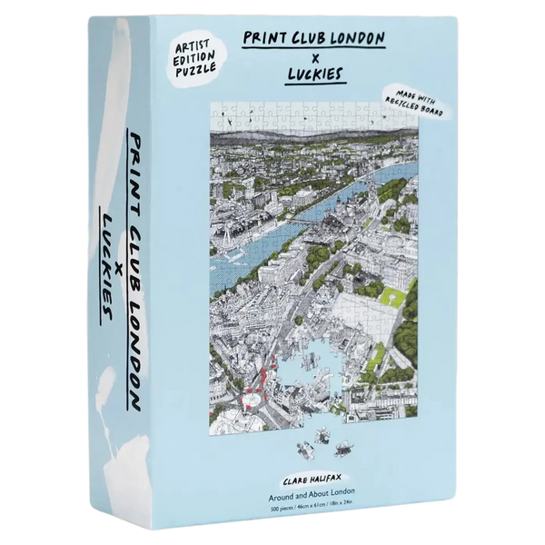 Luckies Print Club London Around & About Puzzle