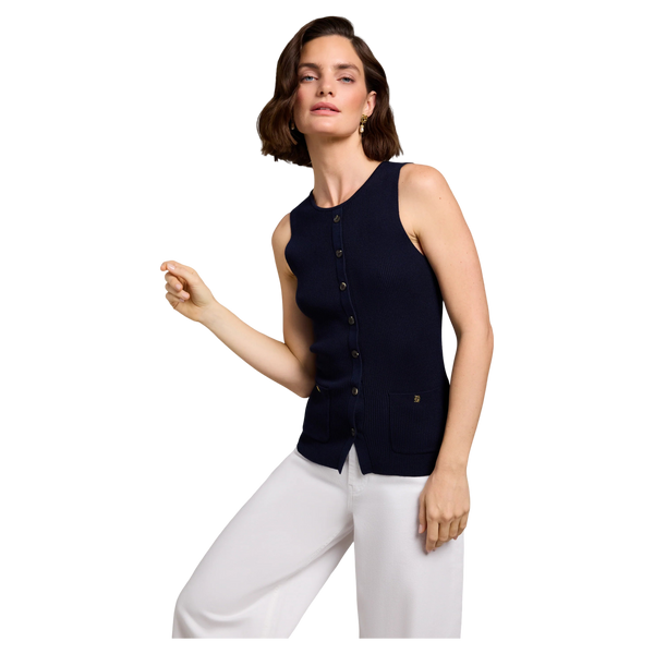 Holland Cooper Aubrey Knitted Tank