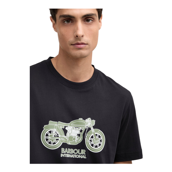 Barbour International Piston Graphic T-shirt