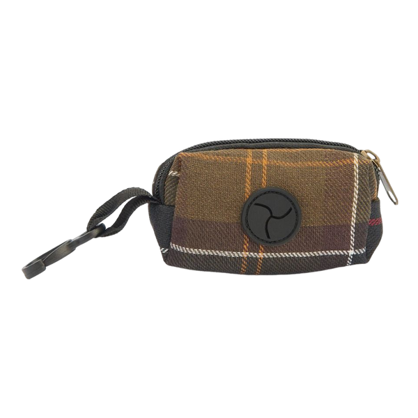 Barbour Tartan Dog Poop Bag Dispenser