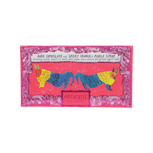Arthouse Unlimited Before & After The Dentist Dark Chocolate Bar