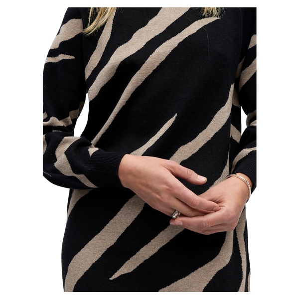 Object Ray L/s Knit Rollneck Dress