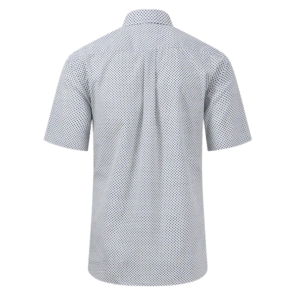 Fynch-Hatton Short Sleeve Pattern Shirt for Men
