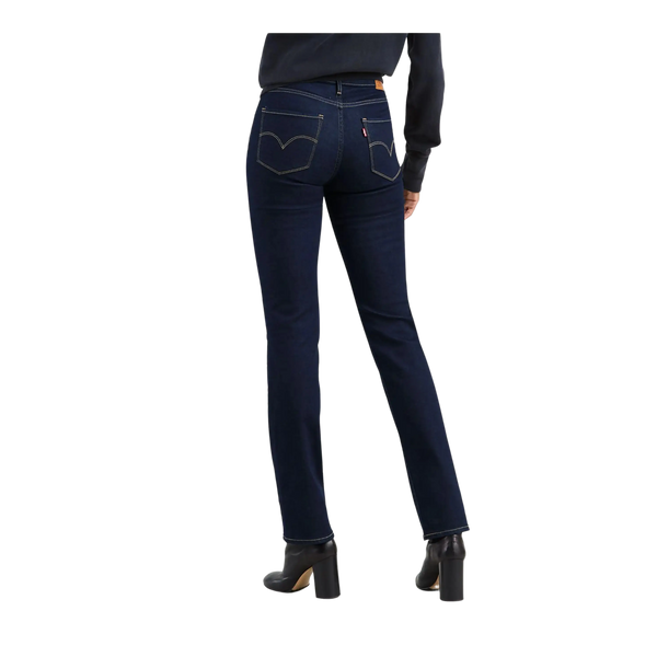 Levi's 712 Slim Jeans for Women in Black Sheep