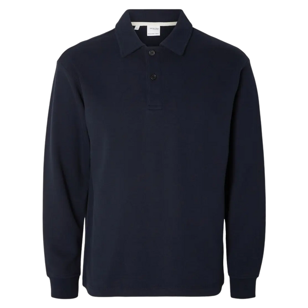 Selected Dap Long Sleeve Polo Shirt
