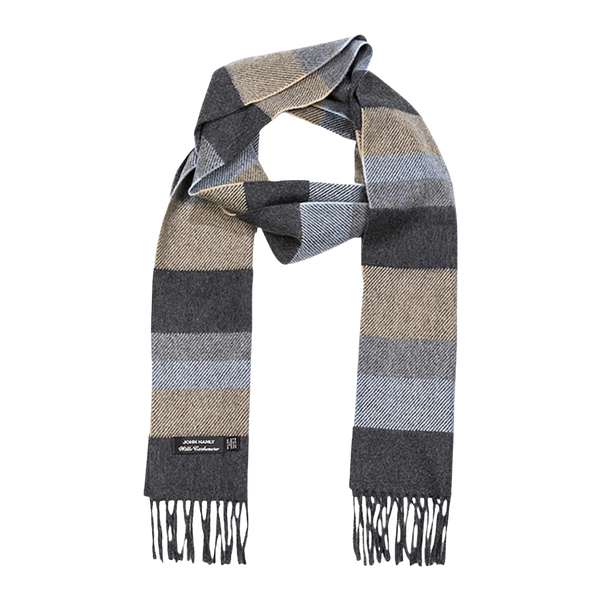 John Hanly Cashmere Merino Scarf for Men