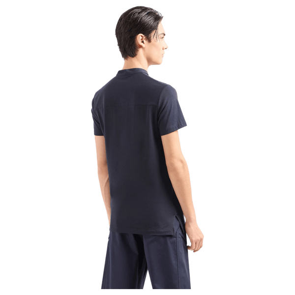 Armani Exchange Henley Collar Polo Shirt