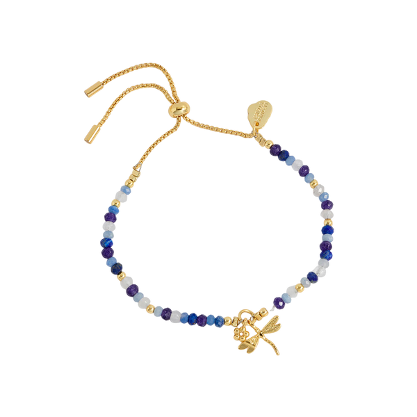 Estella Bartlett Flower And Dragonfly Bracelet