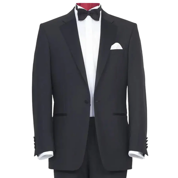 Savoy Black Evening Suit for Men