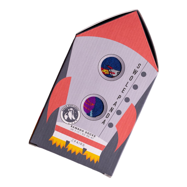 Swole Panda Rocket Sock Box Set