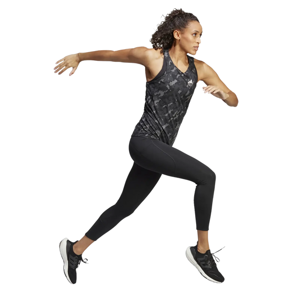 Adidas Own The Run Camo Running Tank Top