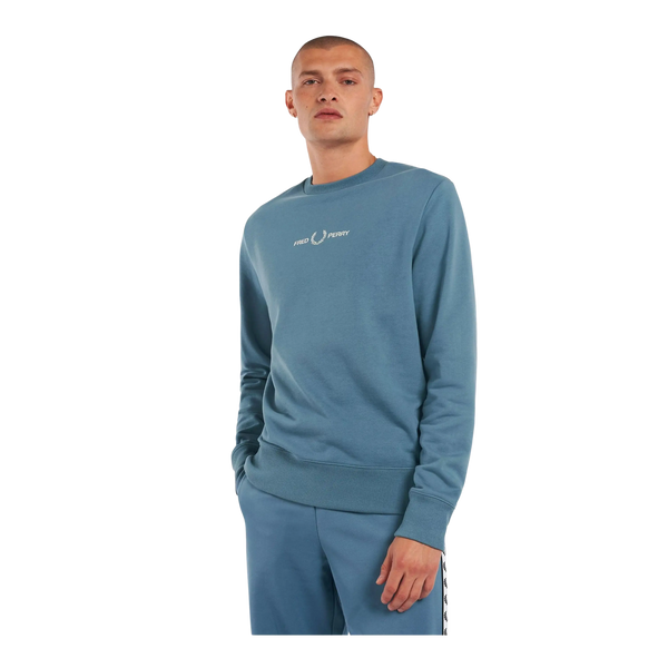 Fred Perry Embroidered Sweatshirt for Men
