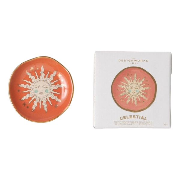 Designworks Ink Celestial Ceramic Trinket Dish