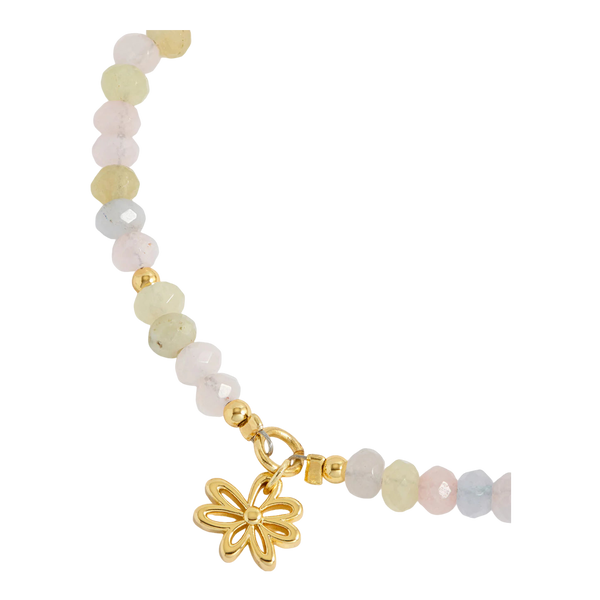 Estella Bartlett Faceted Mini Doodle Flower Bracelet