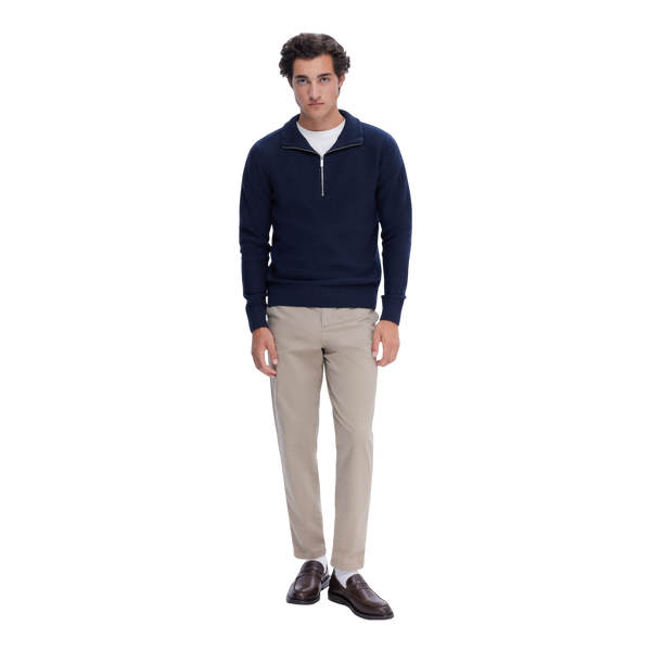 Selected Axel Long Sleeve Knit Half Zip