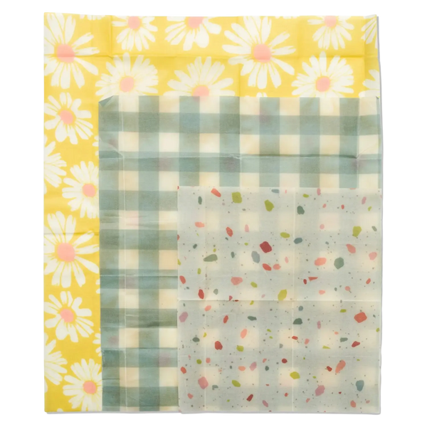 Designworks Ink Beeswax Wraps Set Of 3