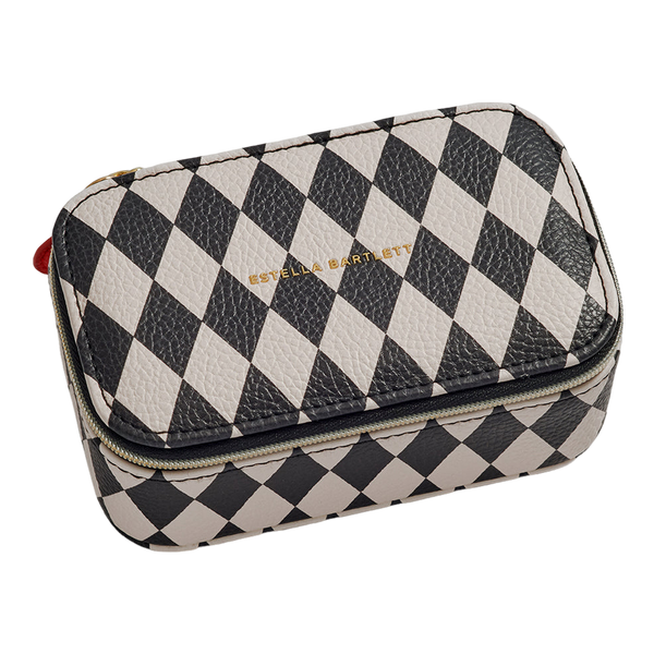 Estella Bartlett Harlequin Print Mini Jewellery Box