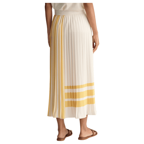 GANT Striped Pleated Skirt