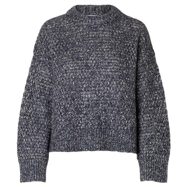 Selected Slfbolette Ls Knit O-neck