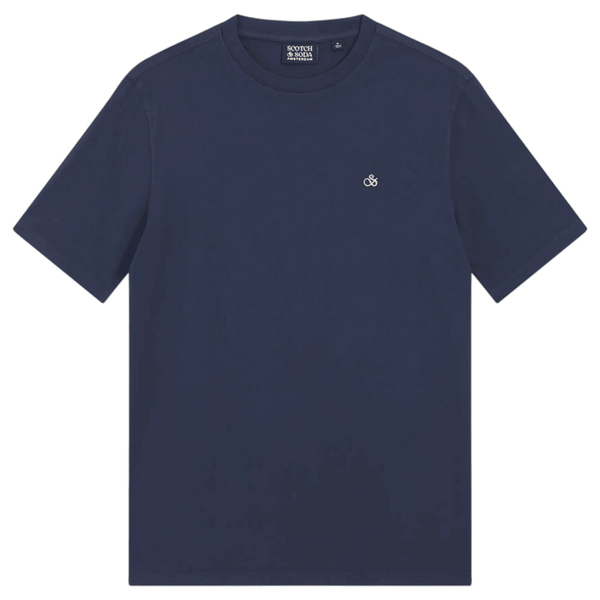 Scotch & Soda Garment Dyed Crew Neck T-Shirt