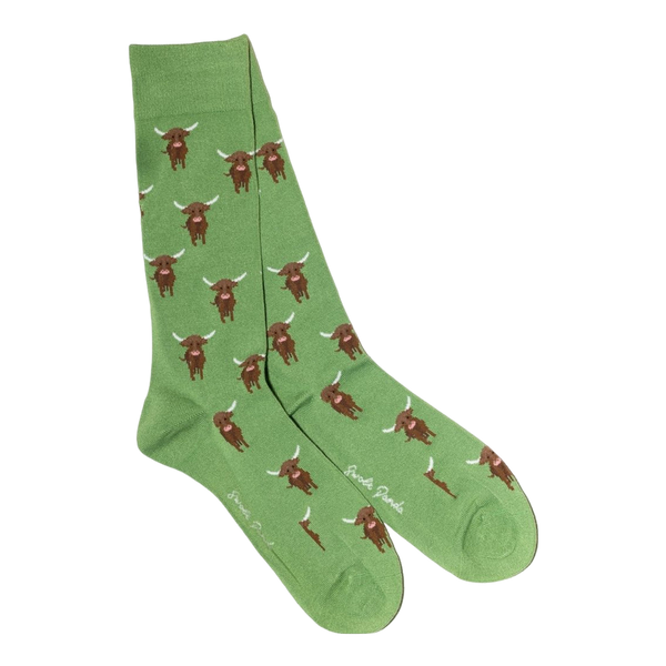 Swole Panda Patterned Bamboo Socks