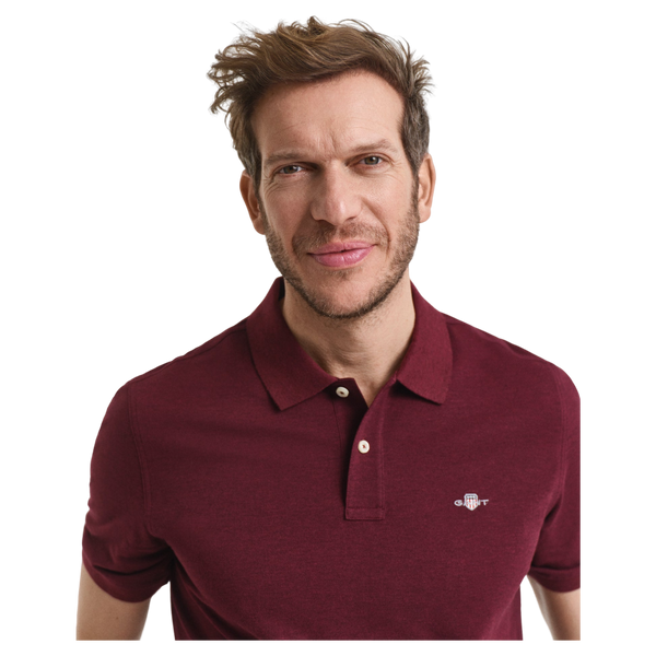 GANT Regular Fit Shield Piqué Polo Shirt