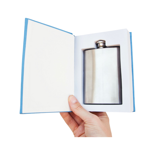 Suck UK Self Help Book Hip - Flask