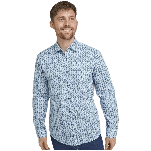 Double Two Small Paisley Shirt