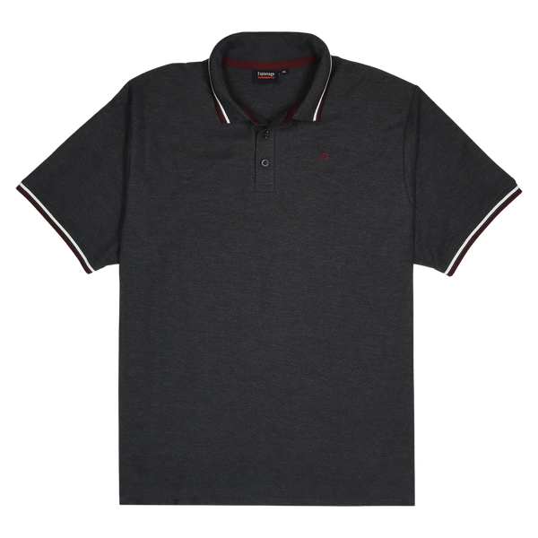 Espionage Plain Polo With Trim