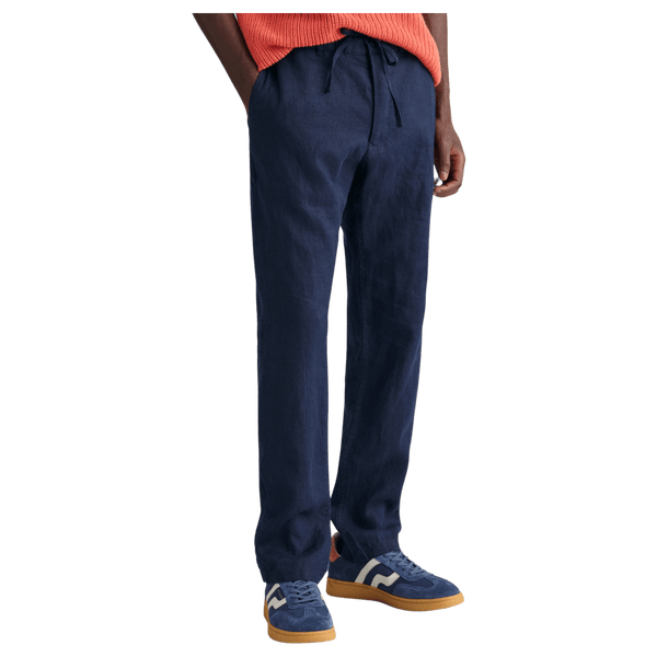 GANT Relaxed Linen Drawstring Trousers
