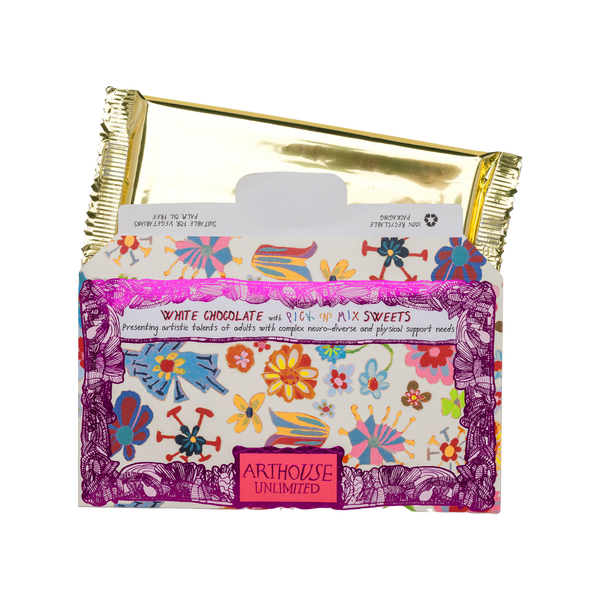 Arthouse Unlimited Yellow Daffodil, White Chocolate Bar