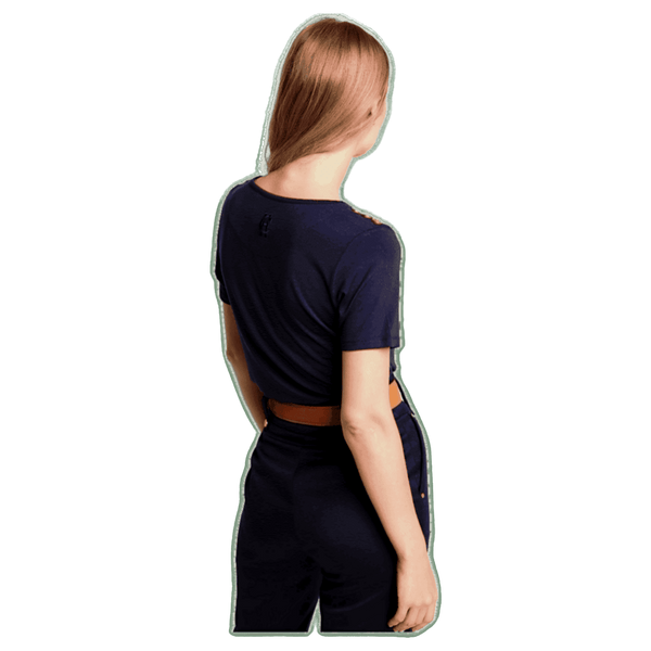 Holland Cooper Relax Fit Vee Neck Tee