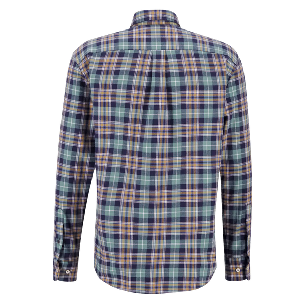 Fynch-Hatton Classic Check Long Sleeve Shirt for Men