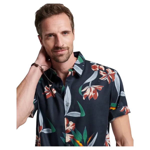 Superdry Hawaiian Short Sleeve Shirt for Men