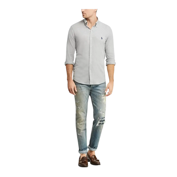 Polo Ralph Lauren Long Sleeve Mesh Shirt for Men