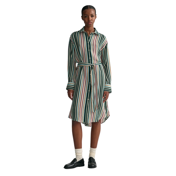 GANT Relaxed Multi Striped Shirt Dress for Women