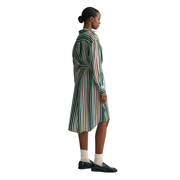 GANT Relaxed Multi Striped Shirt Dress