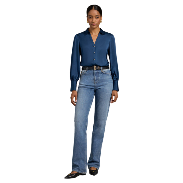 Holland Cooper Annie V-neck Shirt