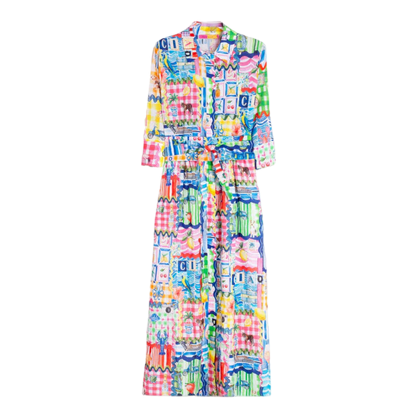 Vilagallo Print Dress