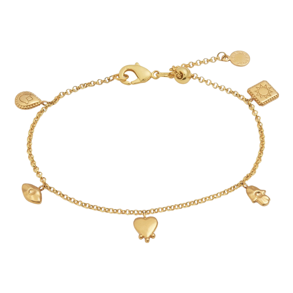 Katie Loxton Boheme Waterproof Charm Bracelet