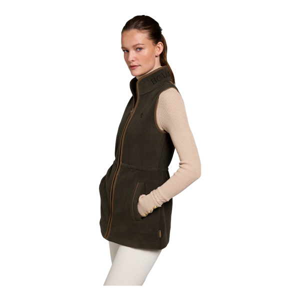 Holland Cooper Country Longline Fleece Gilet