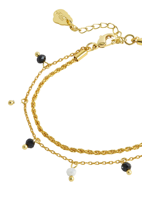 Estella Bartlett Double Chain Bracelet